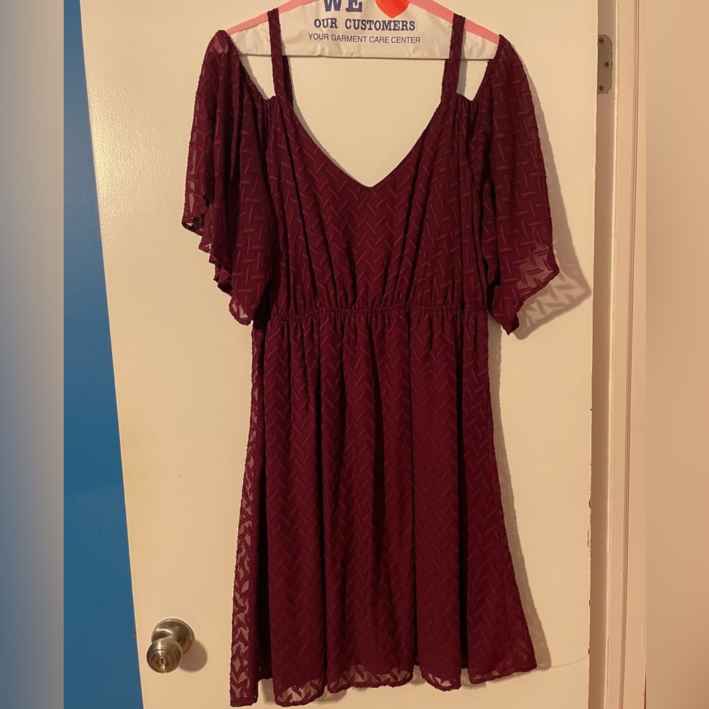 Torrid off the Shoulder Dress Size 3